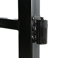 14x8 ft Steel Dual Swing Driveway Gate