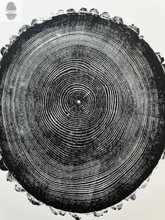 New Hampshire Ash: Beautiful Tree Ring Prints and Woodblock Art