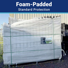 14x8 ft Steel Dual Swing Driveway Gate